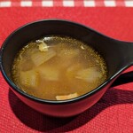 洋食ビストロ Awano - コンソメスープ