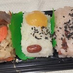 おこわ米八 - 三食おこわ@\378円