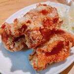 Shin Chuukasakaba Sennin Hyakumi - 若鶏の唐揚げ4個　¥580