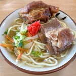 丸吉食堂 - ソーキそば（1,100円税込）