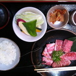 炭火焼肉やまがき - 特上ランチ