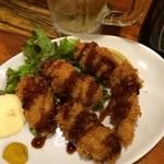 びっくりうどん - <2013/10>カキフライ（350円） お値頃感