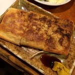 びっくりうどん - <2013/11>納豆きつね揚げ（250円）　もう一歩