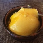 印度料理シタール - デザートマンゴープリン