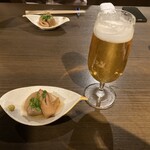 うしのほね 本店 - つきだしは、ミニおでん