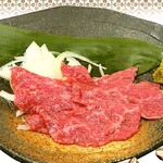 Wagyu beef sashimi