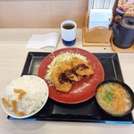 Katsuya - ヒレカツ定食ご飯大盛