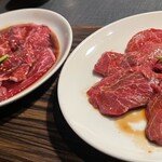アリラン飯店 - カルビランチ+赤身肉ランチ