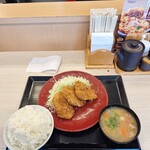 Katsuya - ヒレカツ定食ご飯大盛
