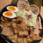 Kanazawa Noukou Tonkotsu Ra-Men Shin Sen - お台場限定!濃厚甘海老豚骨醤油ラーメン