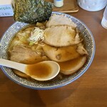 地鶏中華そば さやま - 地鶏ワンタンそば 手もみバージョン♪