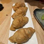 越中屋  - 毎度〆に出してくれる^ ^お稲荷さん❤️やばいあげ