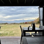 地粉や - テラス席からの眺め