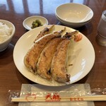 銀座 天龍 池袋東武店 - 「餃子ライス」6個！美味しく、お得なセットです。