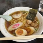 ラーメン 蘇洲 - 中華ラーメン（昔懐かし中華そば）￥700（税込）＋煮卵￥220（税込）