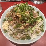 豚らーめん ミドリカワ - 濃厚(大)全マシマシほぐし豚トッピング