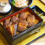 まぶしのいちや - うな重極