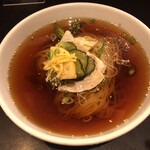 Yakiniku Reimen Dankou - 「特製手打ち冷麺」（1,100圓）。