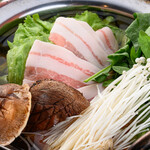 居酒屋 たぼ田 - 豚しゃぶ