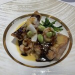 カンパーニュ - 魚介のポワレ　甘鯛・鯛・イカ・エビ