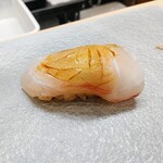 立喰い寿司 あきら - 真鯛昆布締め