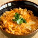 Oyako-don (Chicken and egg bowl) with carefully selected eggs