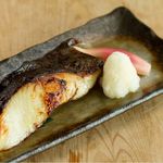 Grilled silver cod with Saikyo miso