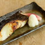 GONPACHI - 銀ダラの西京味噌炙り焼き(Gindara Miso glazed black cod)1350円