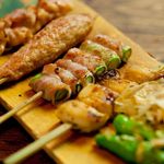 権八 - 串焼き各種　備長炭で焼きあげる串焼きは絶品！定番から旬の野菜を使ったものまで、きっと好みの串が見つかります☆