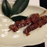 ひだ - 牛肉串焼き