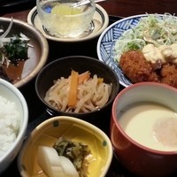 土佐料理 祢保希 赤坂店 - ランチ　カキフライ1260円　2013.11
