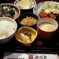 土佐料理 祢保希 赤坂店 - ランチ　カキフライ1260円　2013.11