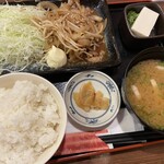 Mekiki No Ginji - 日替り定食 牛バラ焼き 800円