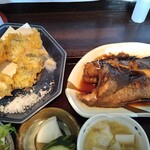 居酒屋 姫咲丸 - クロソイ煮付と天ぷら
