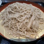 そば三昧 - 【2023.11.9(木)】もりそば（並盛180g）550円の麺