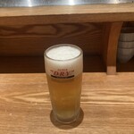 天丼 金子屋 - 生ビール