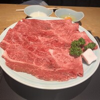すき焼き 牛しゃぶ 松重 - 