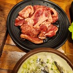 h Shichirin Yakiniku Anan - 塩ネギカルビ