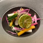 天ぷら岡本 - 天ぷら岡本(季節の前菜)