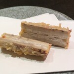 天ぷら岡本 - 天ぷら岡本(牛蒡)