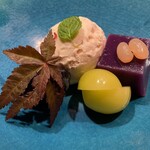 天ぷら岡本 - 天ぷら岡本(デザート)