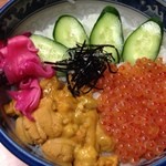 田舎茶屋ゆきちゃん - うにいくら丼¥2650