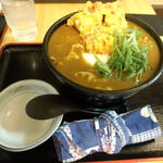 温玉とり天カレーうどん