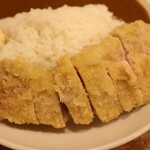 しまや - 国産極上ロースかつ&豚バラ煮込みカレー