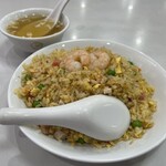 梅華 - パラパラご飯の炒飯。海老もプリプリでした。