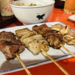 Kushiyaki Oosakayaki Ton Senta- - カシラ・バラ・カマ・ノドブエ