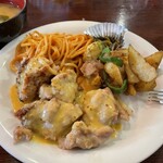 カントリーレストラン スワン - ナポリタンのピーマンのアクセントが最高