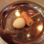 横浜おでん ちび太1号 - お通し