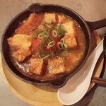 横浜おでん ちび太1号 - 厚揚げトマト麻婆豆腐