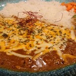 シビレサス - チーズキーマカレー